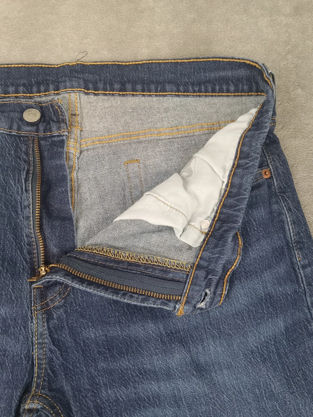 Levi's Men's 559 Relaxed Straight Jeans - Dark Blue Size 34x30